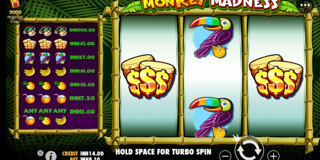 Hướng dẫn cách chơi game slot Monkey Madness tại Fabet