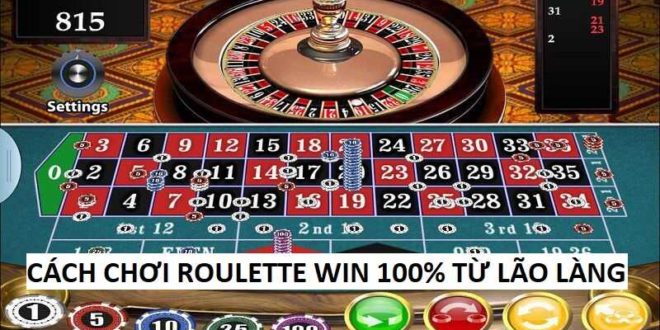 Cách chơi Roulette chuẩn tại nhà cái Fabet