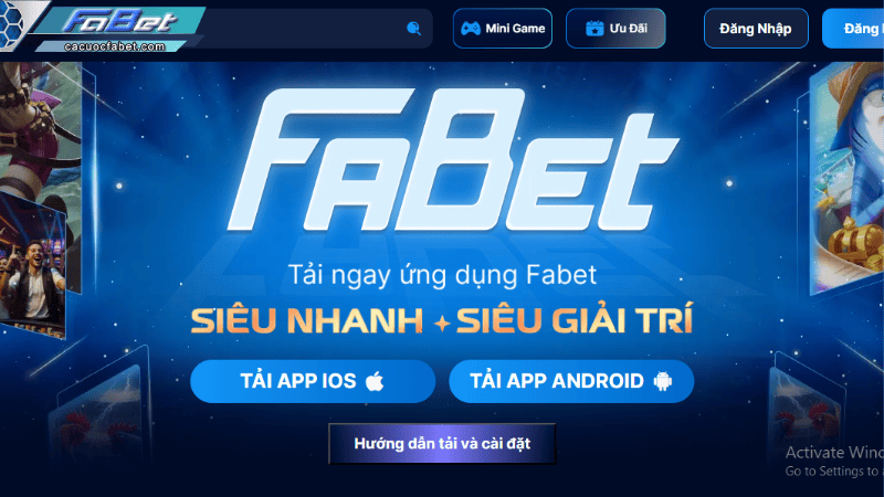 App Fabet giúp truy cập nhanh hơn khoảng 40% so với web
